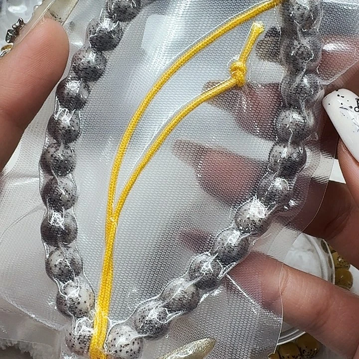 星月菩提手串345王者灰星月菩提0.9圆手持