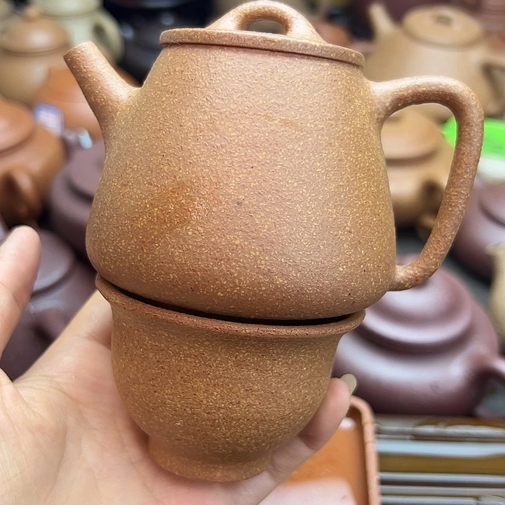 茶壶紫砂高瓢黄降坡