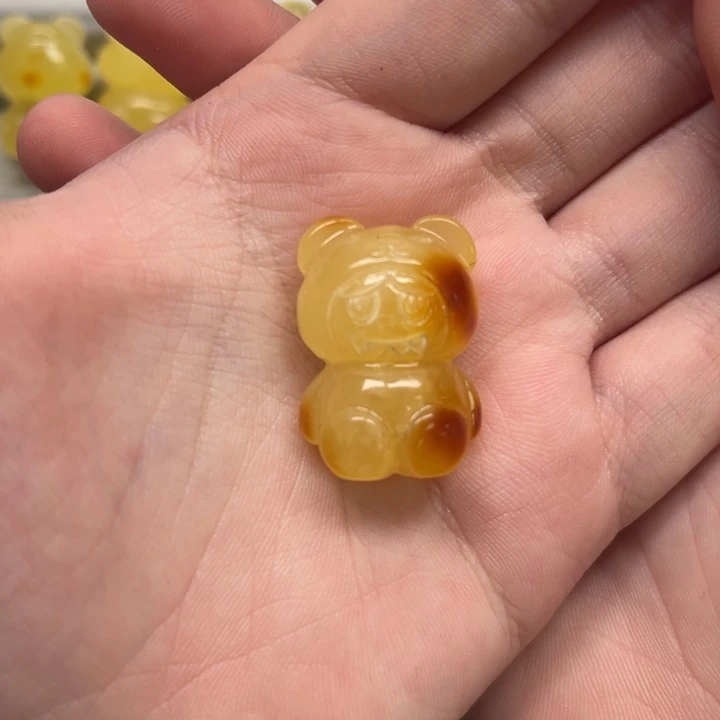 裸石琥珀未镶嵌天然蜜蜡配件
