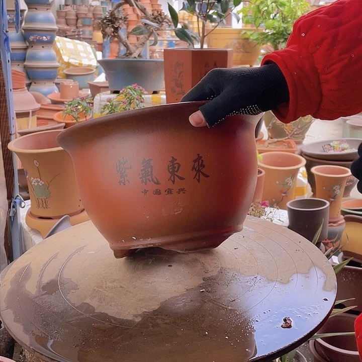 紫砂宜兴紫砂30紫气东来