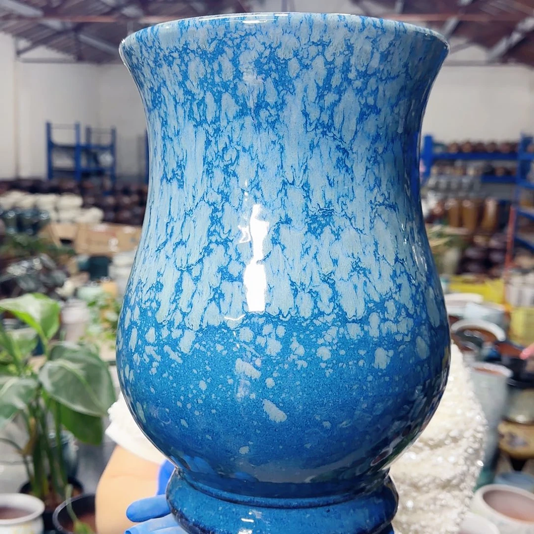 紫砂花盆高30口20