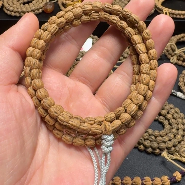 柏香籽/百香籽吊坠高桩顺纹长串