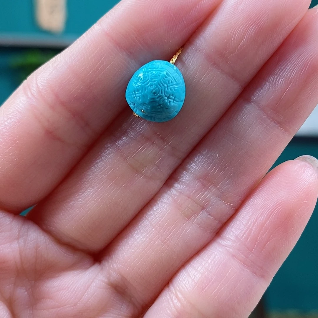 未镶嵌绿松石珠宝奇石