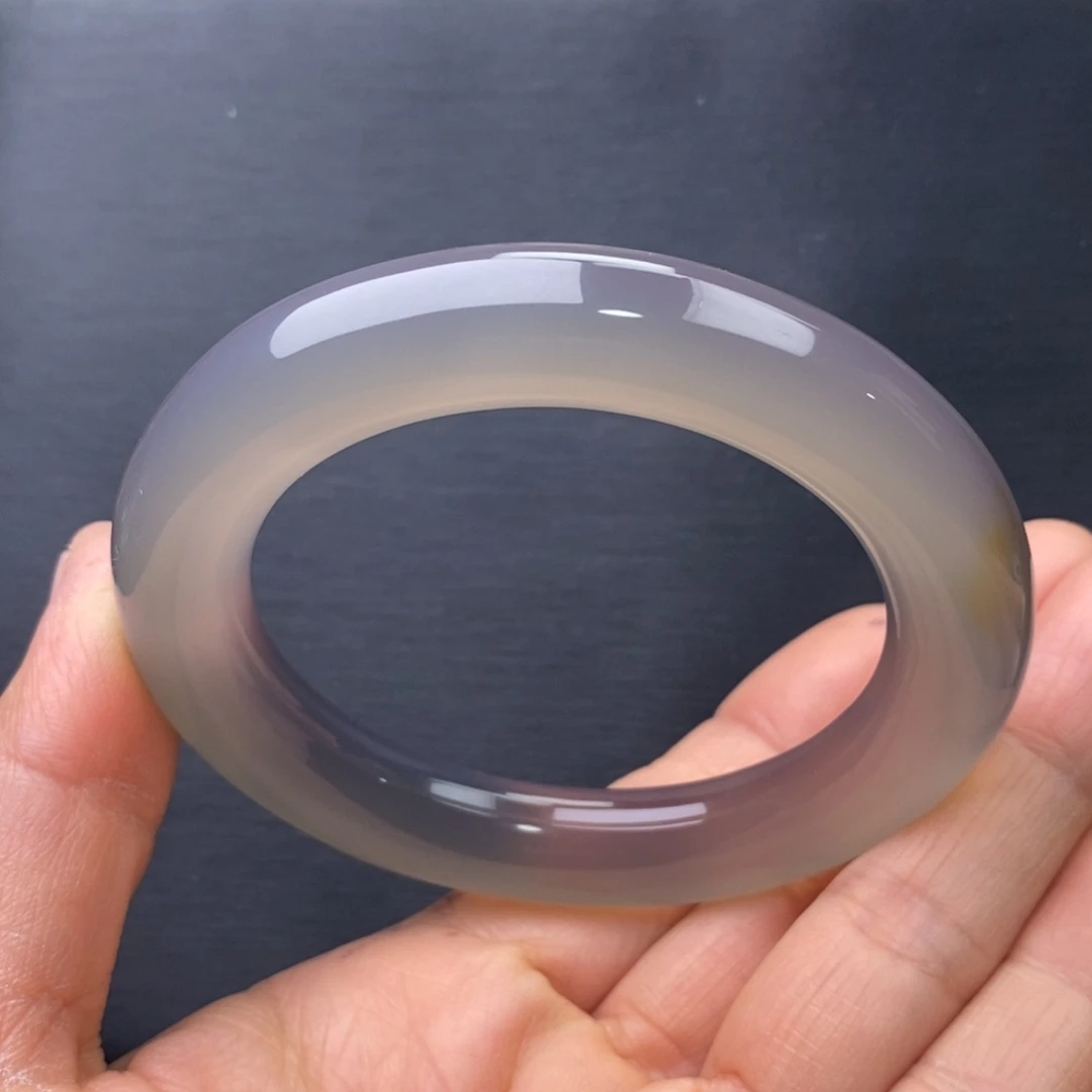 玛瑙/玉髓未镶嵌手镯56圈