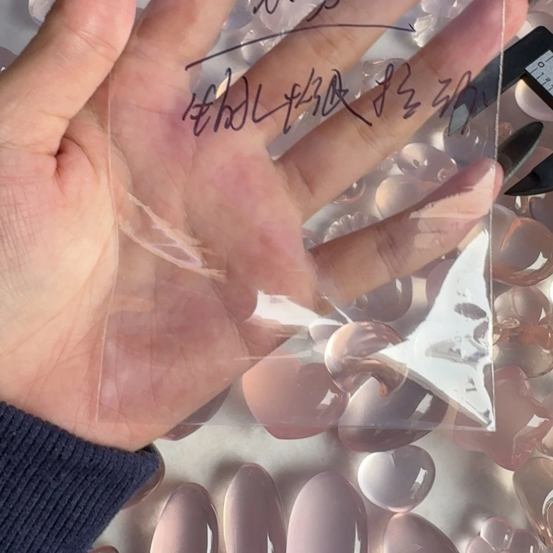 粉***导颈饰未镶嵌水晶雕刻