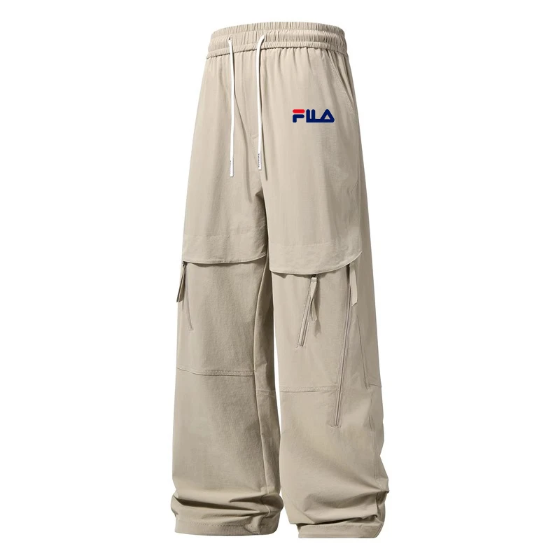 一折专区丨休闲裤男款夏季新款宽松直筒潮牌百搭垂顺阔腿运动裤子