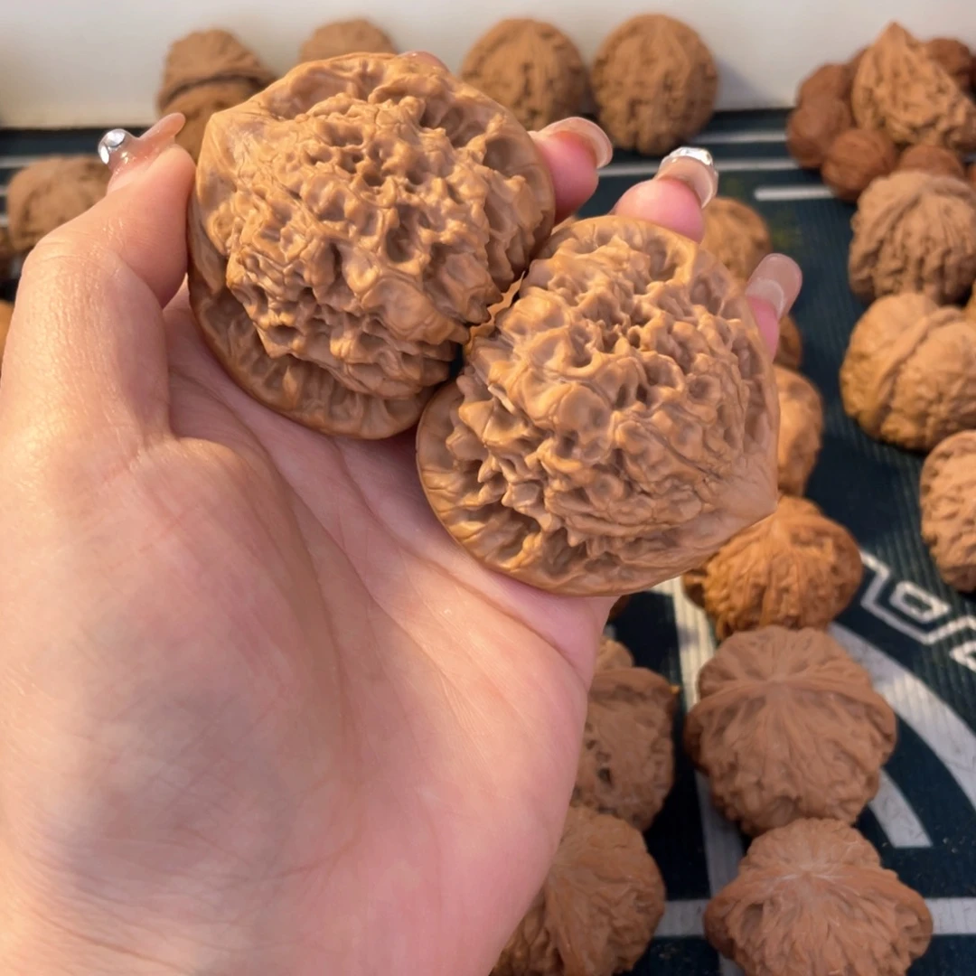 文玩核桃吊坠官帽53