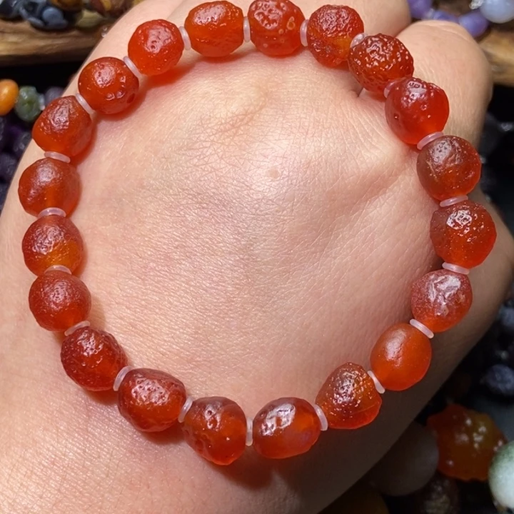 玛瑙/玉髓合金颈饰