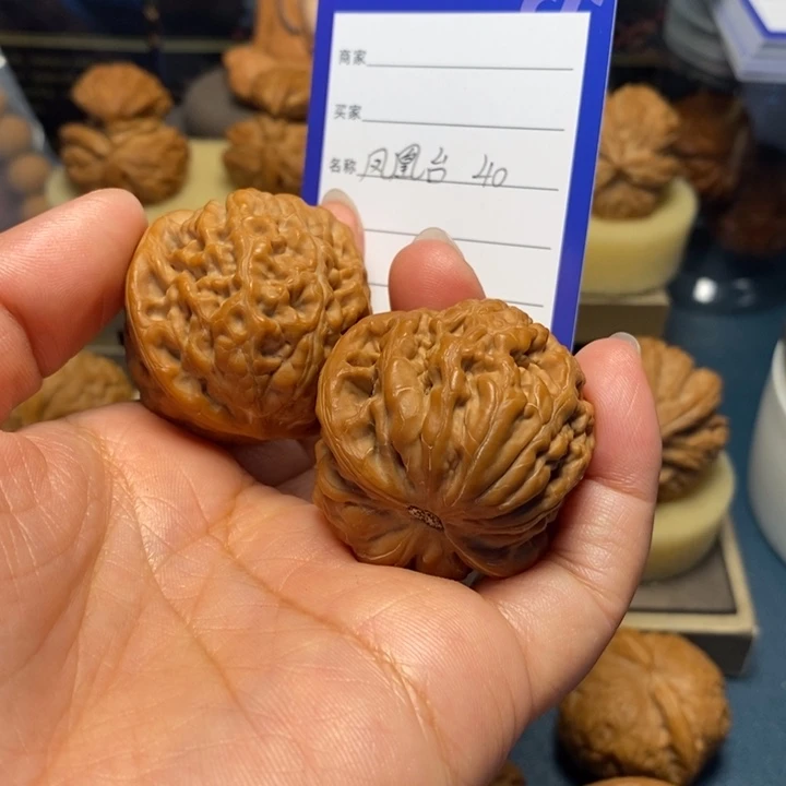 【闪购商品】把件文玩核桃抖*凤凰台