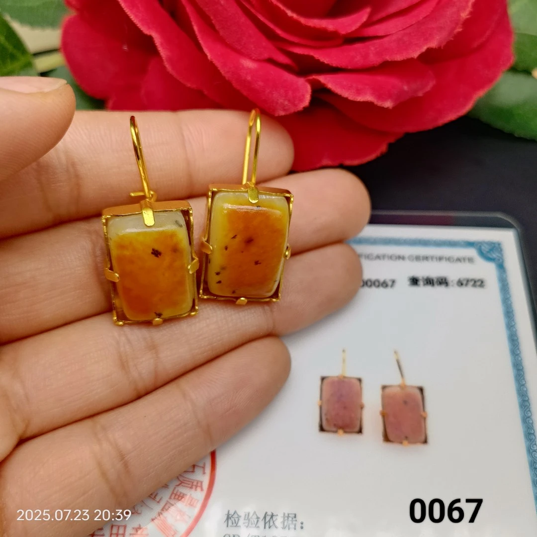 非金属仿珍珠耳饰 设计师复古极简风简约耳环中女性优选