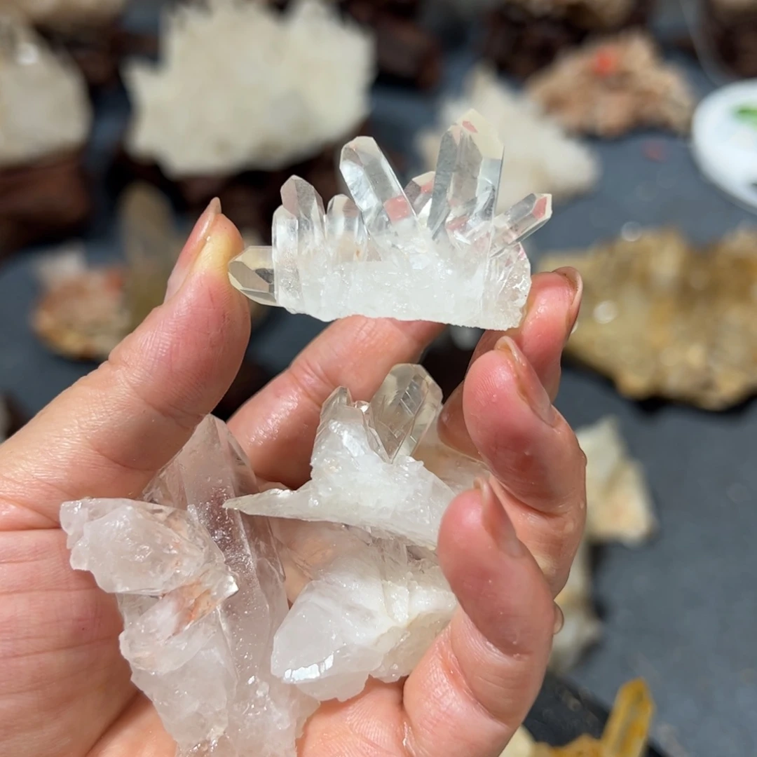 干***瓜未镶嵌珠宝半成品水晶