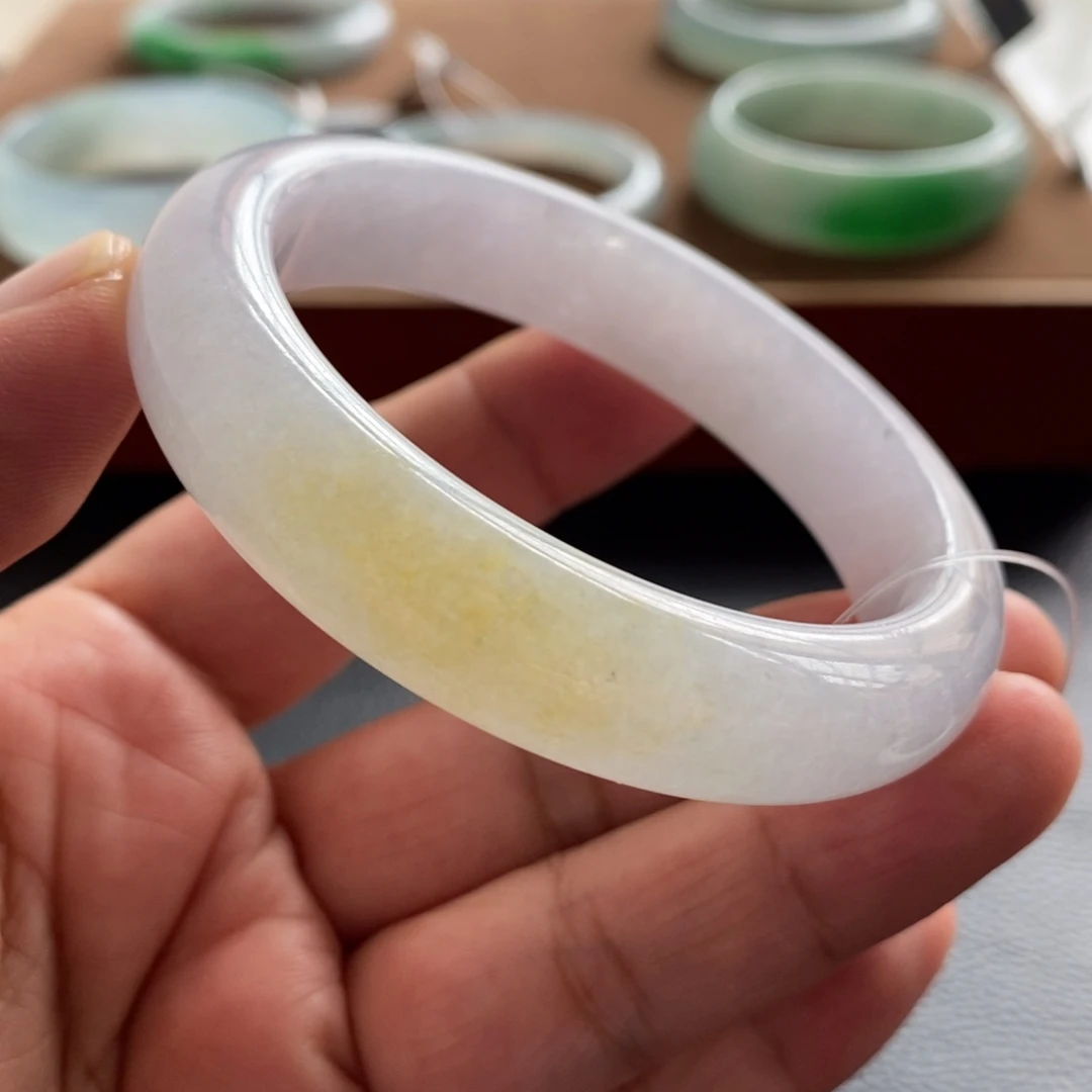 翡翠未镶嵌手镯天然翡翠手镯