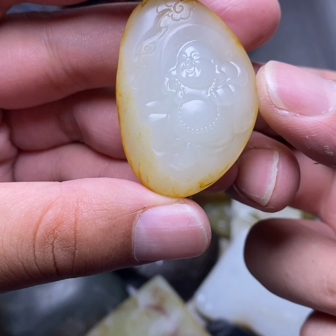 挂件未镶嵌定制和田玉