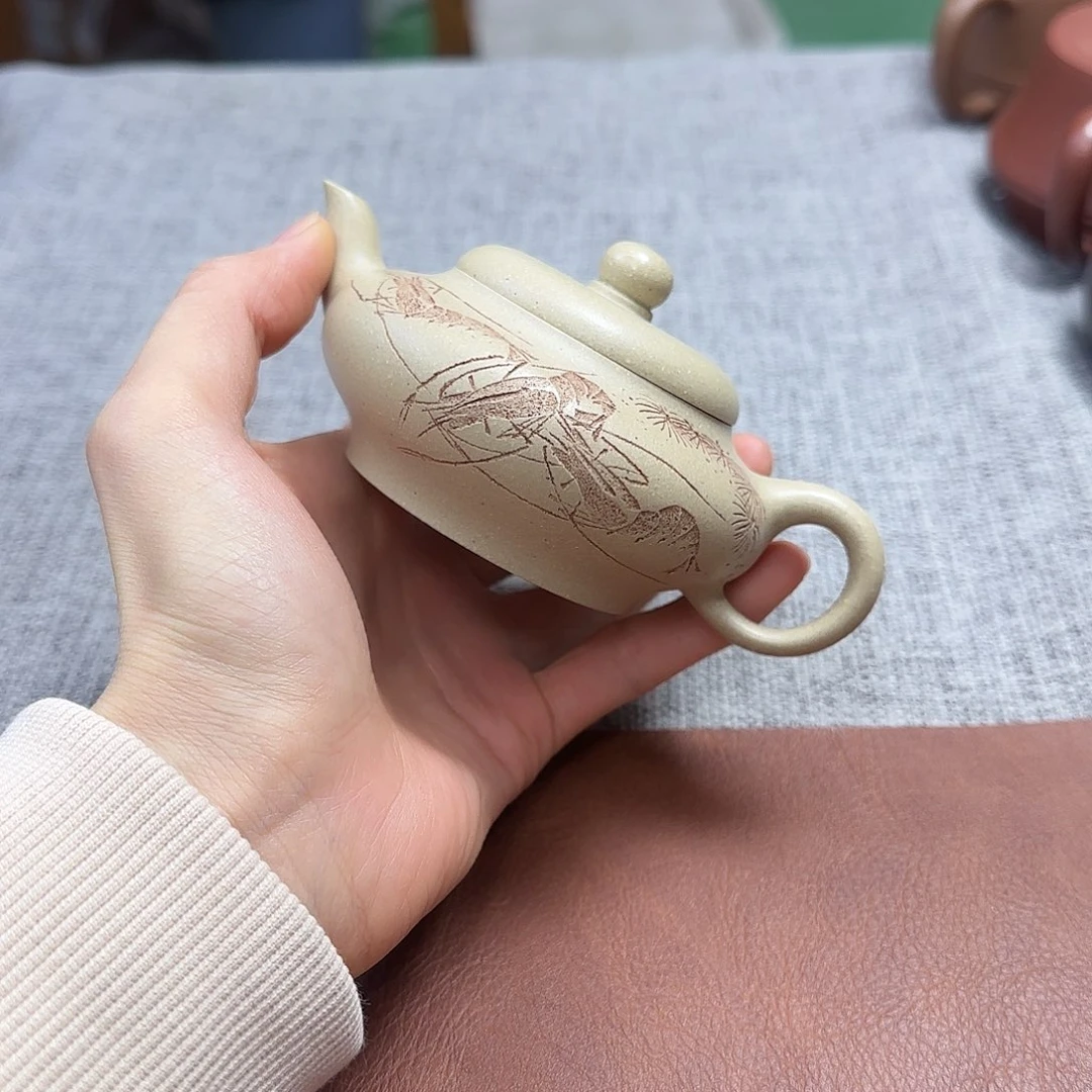 紫砂茶壶民间手艺人全手工制作