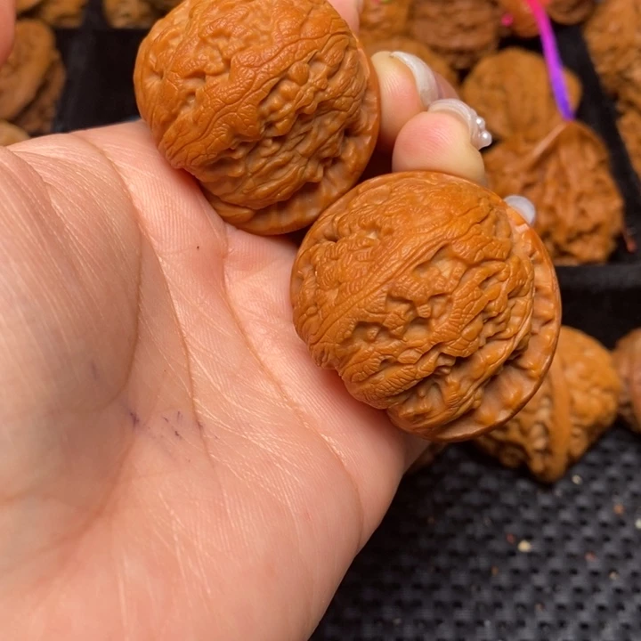吊坠文玩核桃秦岭野生25