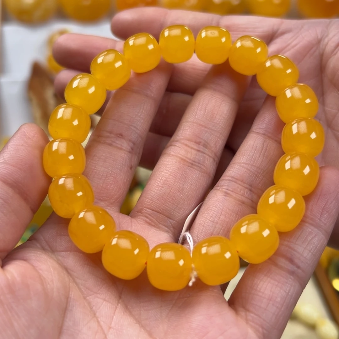 蜜蜡未镶嵌手串20.2克