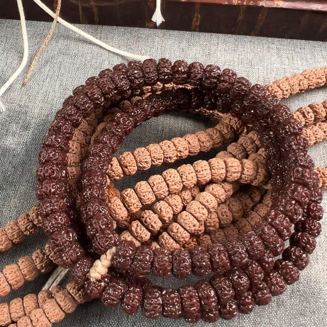 猴头核桃吊坠盘龙长串