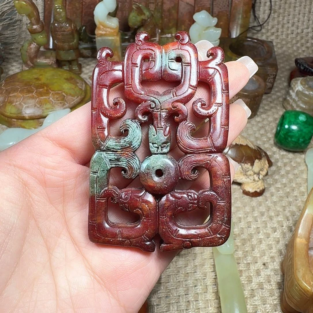 白玉菩提吊坠挂件