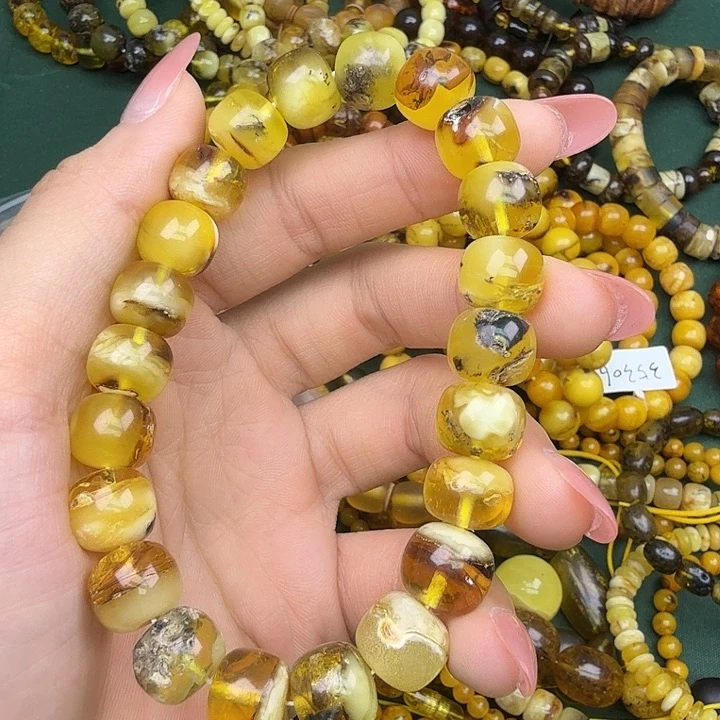 琥珀未镶嵌珠宝奇石