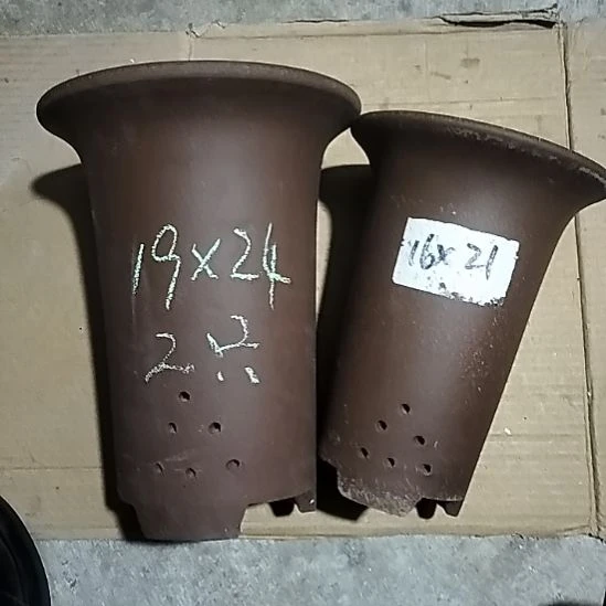 紫砂兰花盆两个紫砂