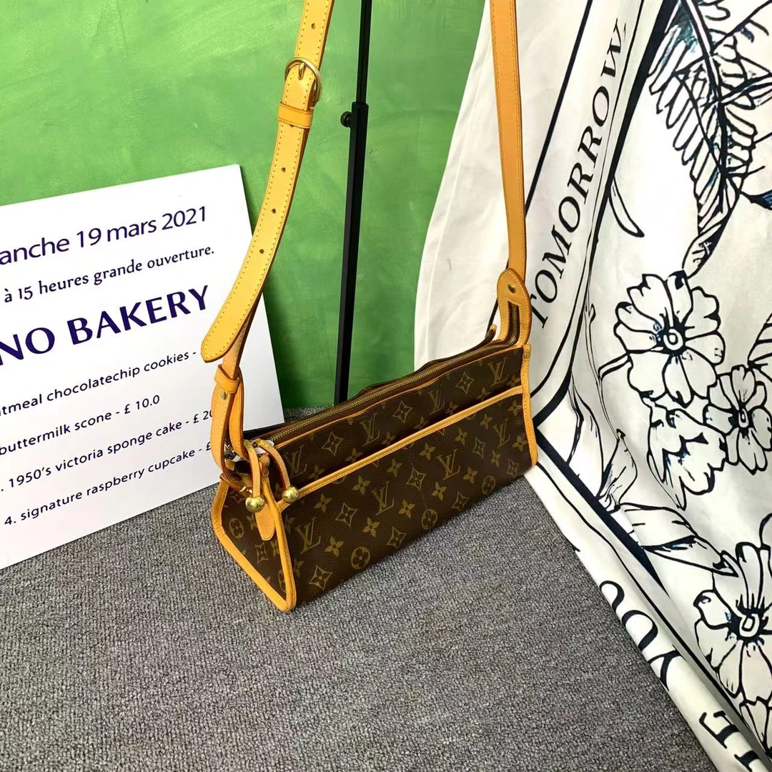 95新 LouisVuitton/路易威登 LV单肩包/金球斜挎包/路易威登