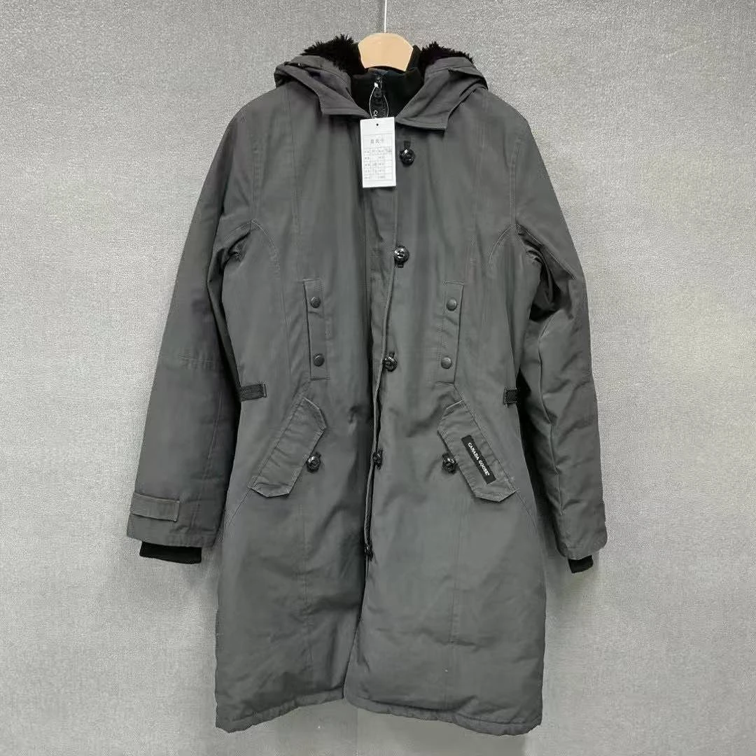 95新 CANADA GOOSE （pm）连帽鹅绒服夹克外套 95新m码/3476