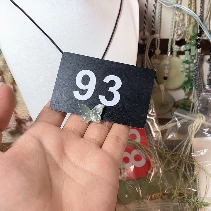 竹***雾蛇纹石玉合金颈饰