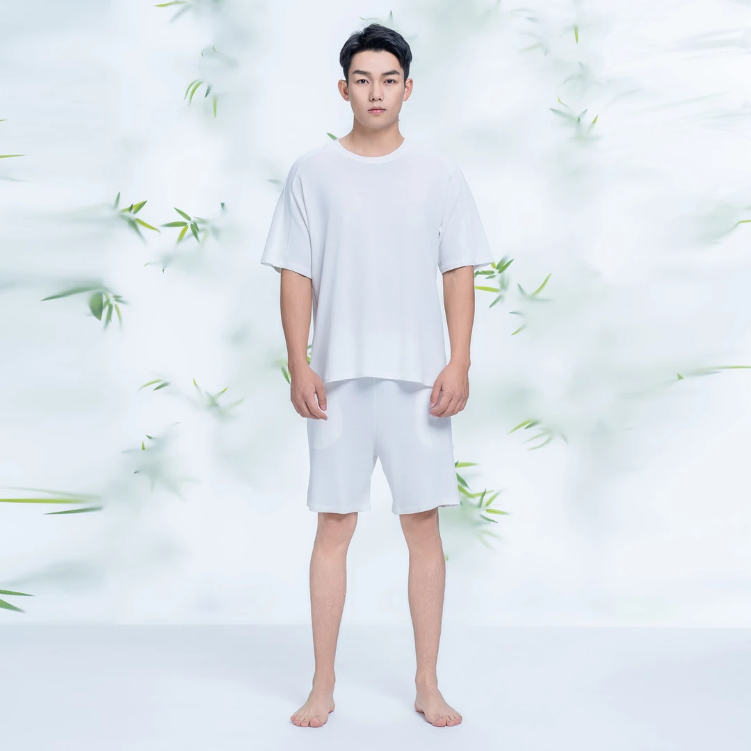 【三合竹衣】男士睡眠家居套装（宽松版型）睡衣