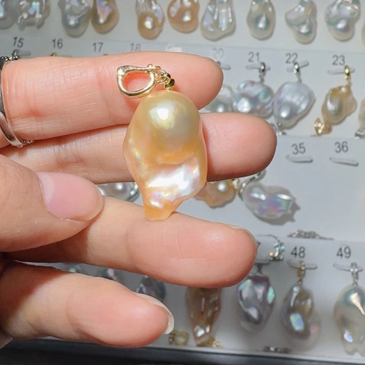 未镶嵌颈饰淡水珍珠