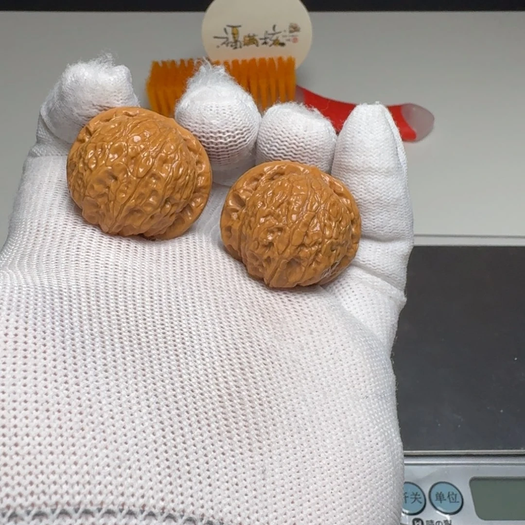 ****️桃核吊坠33磨盘文玩核桃