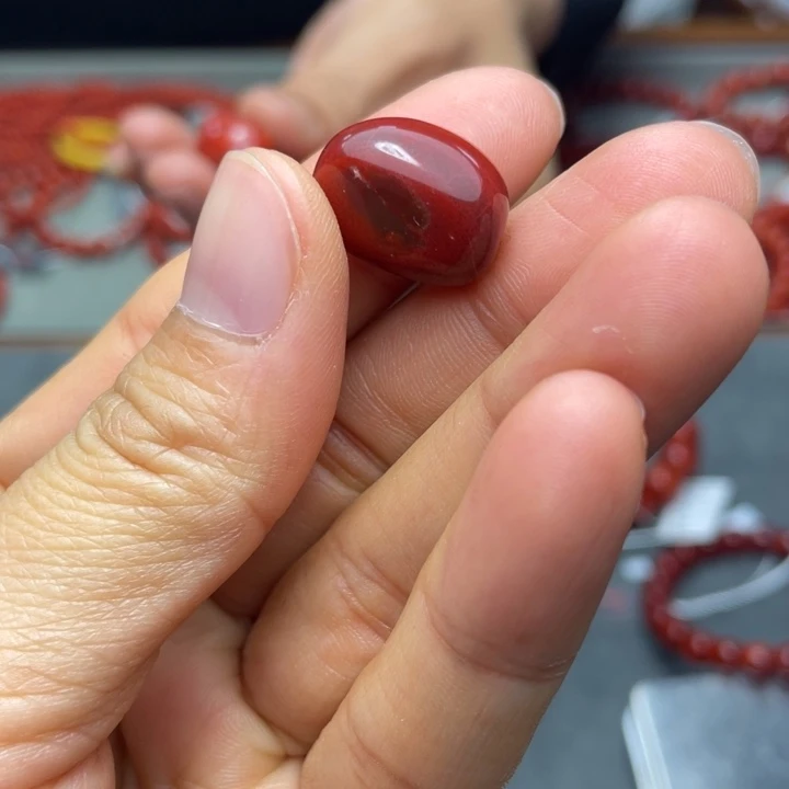 南红玛瑙手串9+未镶嵌