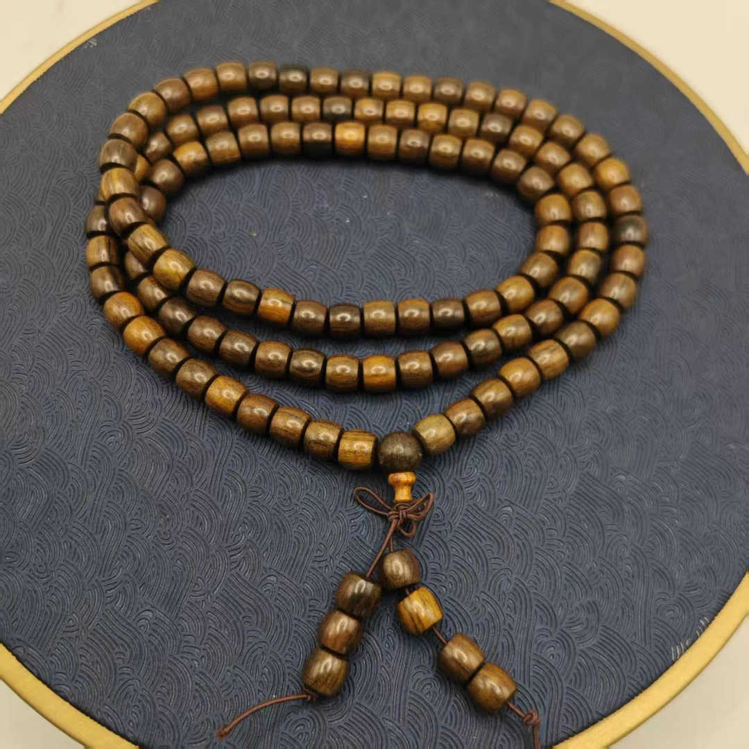 25号Aa44香10mm桶珠108颗项链