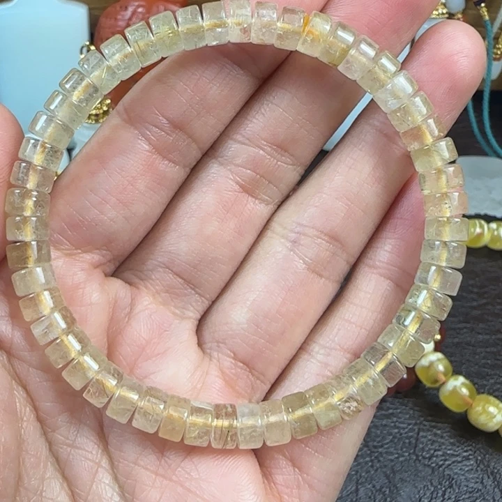 手串未镶嵌水晶金发金