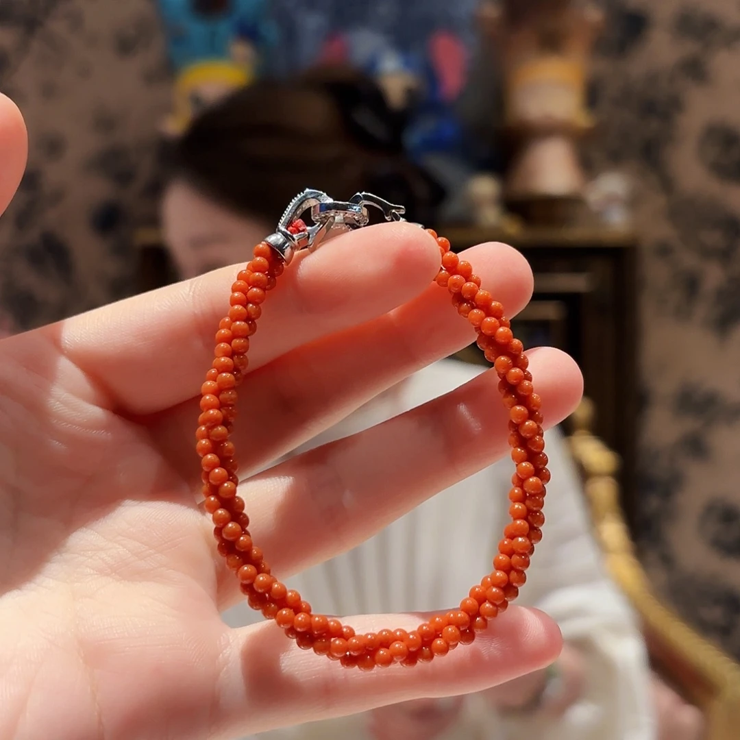 未镶嵌手链南红玛瑙手串