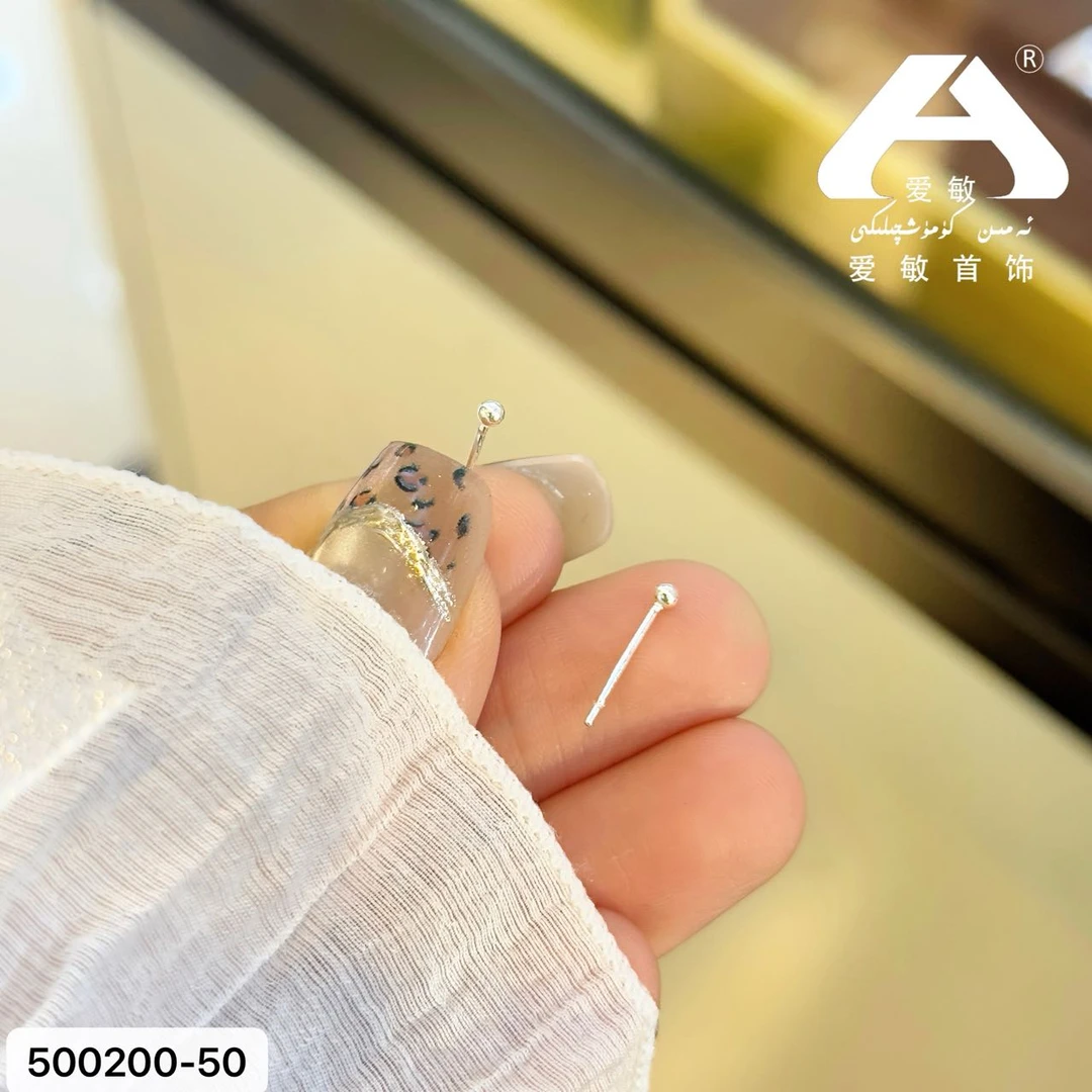 足银耳饰 爱敏首饰耳饰500200