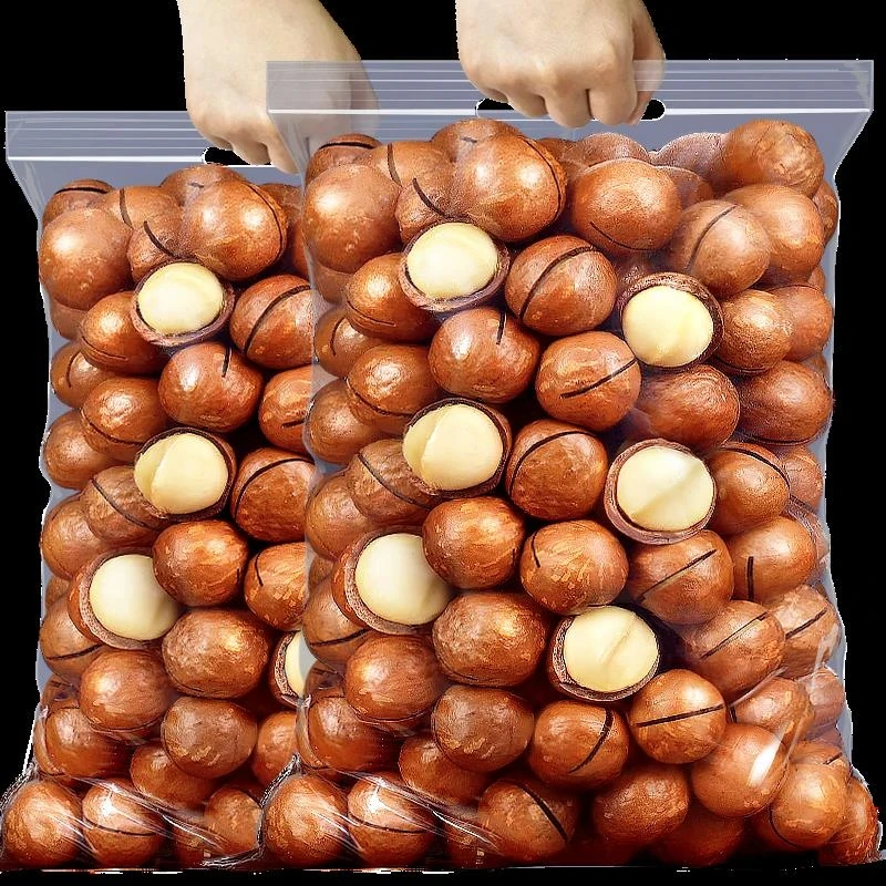 【买半斤送半斤】夏威夷果新货袋装奶香坚果大颗粒送两个开口器零食