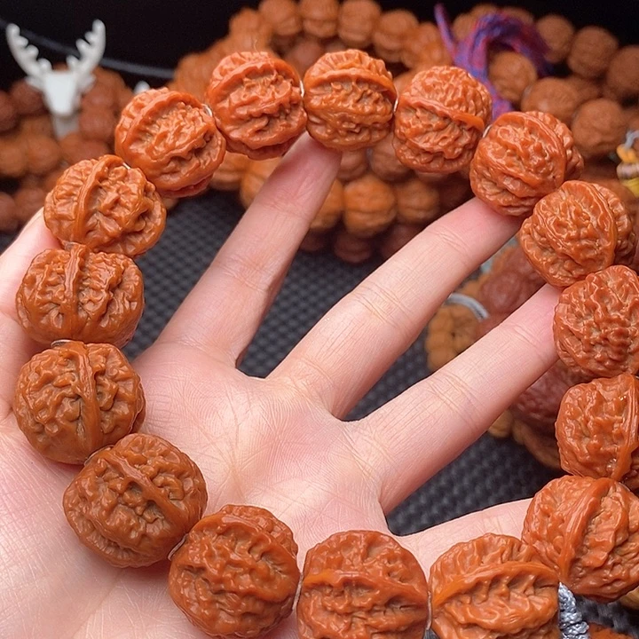 手串猴头核桃火焰纹龙脊背