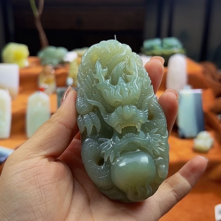皇***A颈饰未镶嵌和田玉