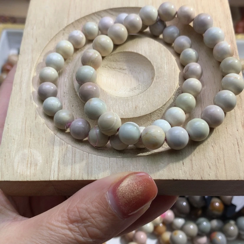 【闪购商品】石英质玉手链足铂镶嵌虞*.