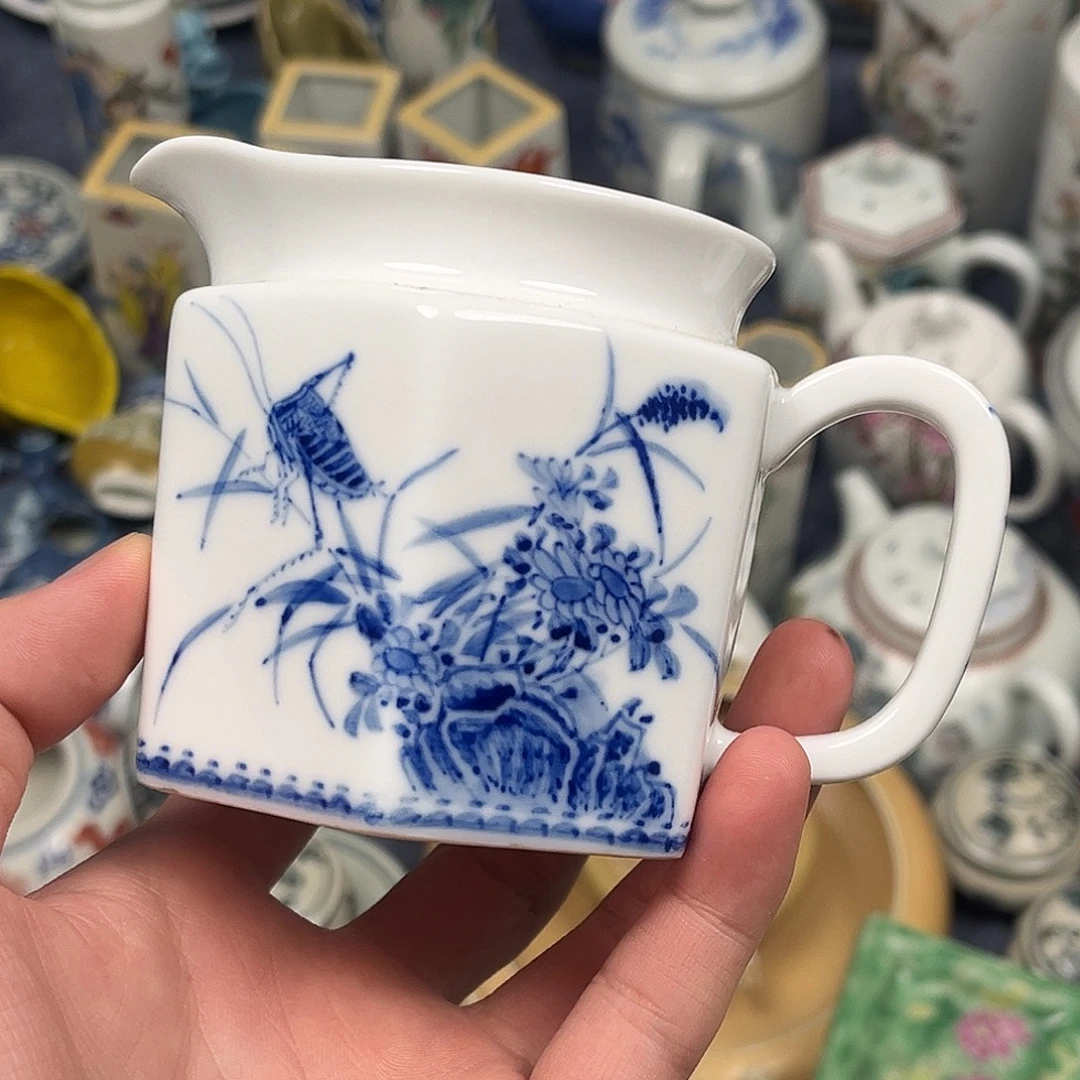 摆件景德镇陶瓷公道杯