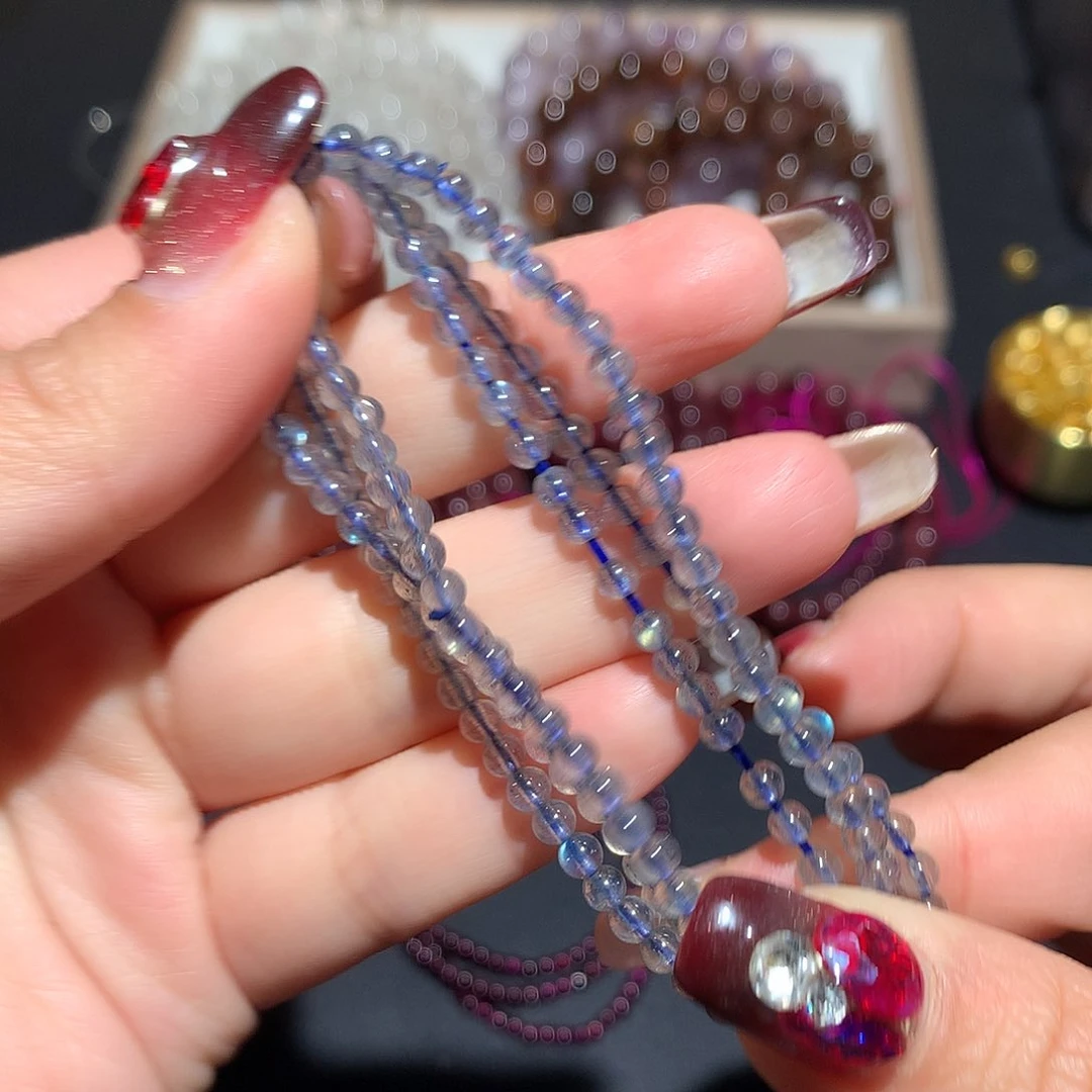 拉长石手链未镶嵌多样化02