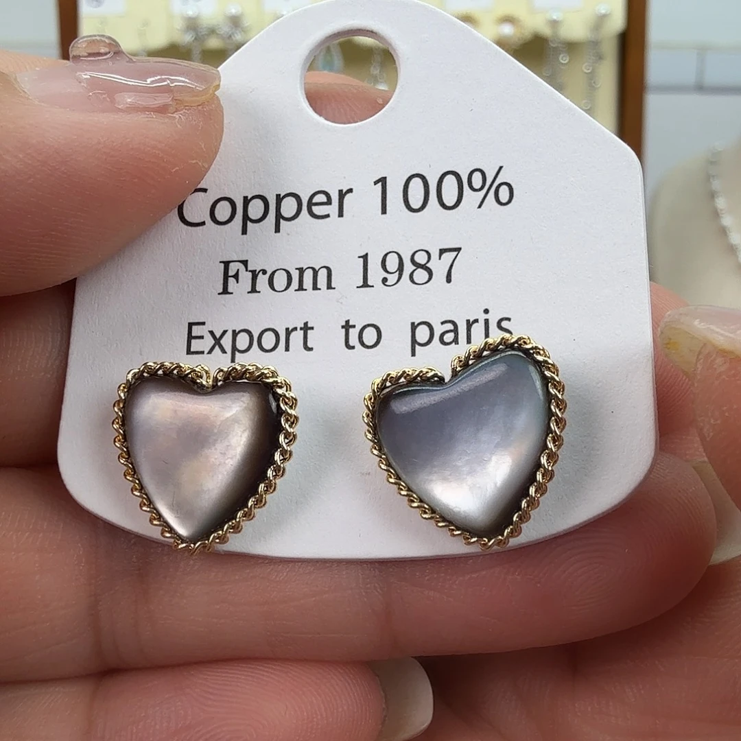 淡水珍珠未镶嵌耳饰