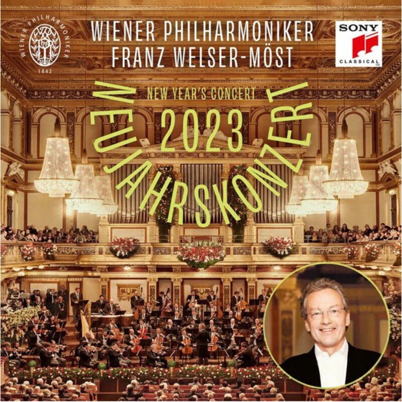 【原装进口】2023年维也纳新年音乐会 弗朗茨指挥（欧版3LP黑胶唱片）