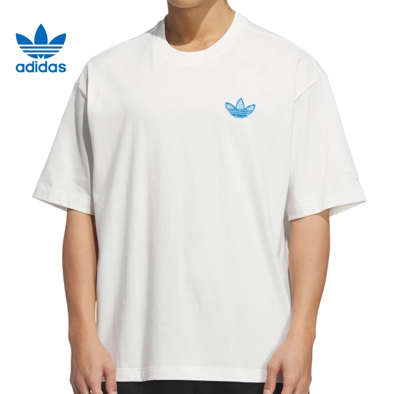 adidas阿迪达斯【华】三叶草男子运动休闲短袖T恤KE5793