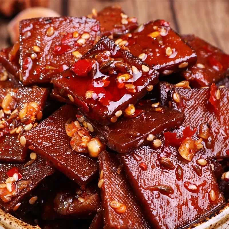 湘西农家自制麻辣豆腐干