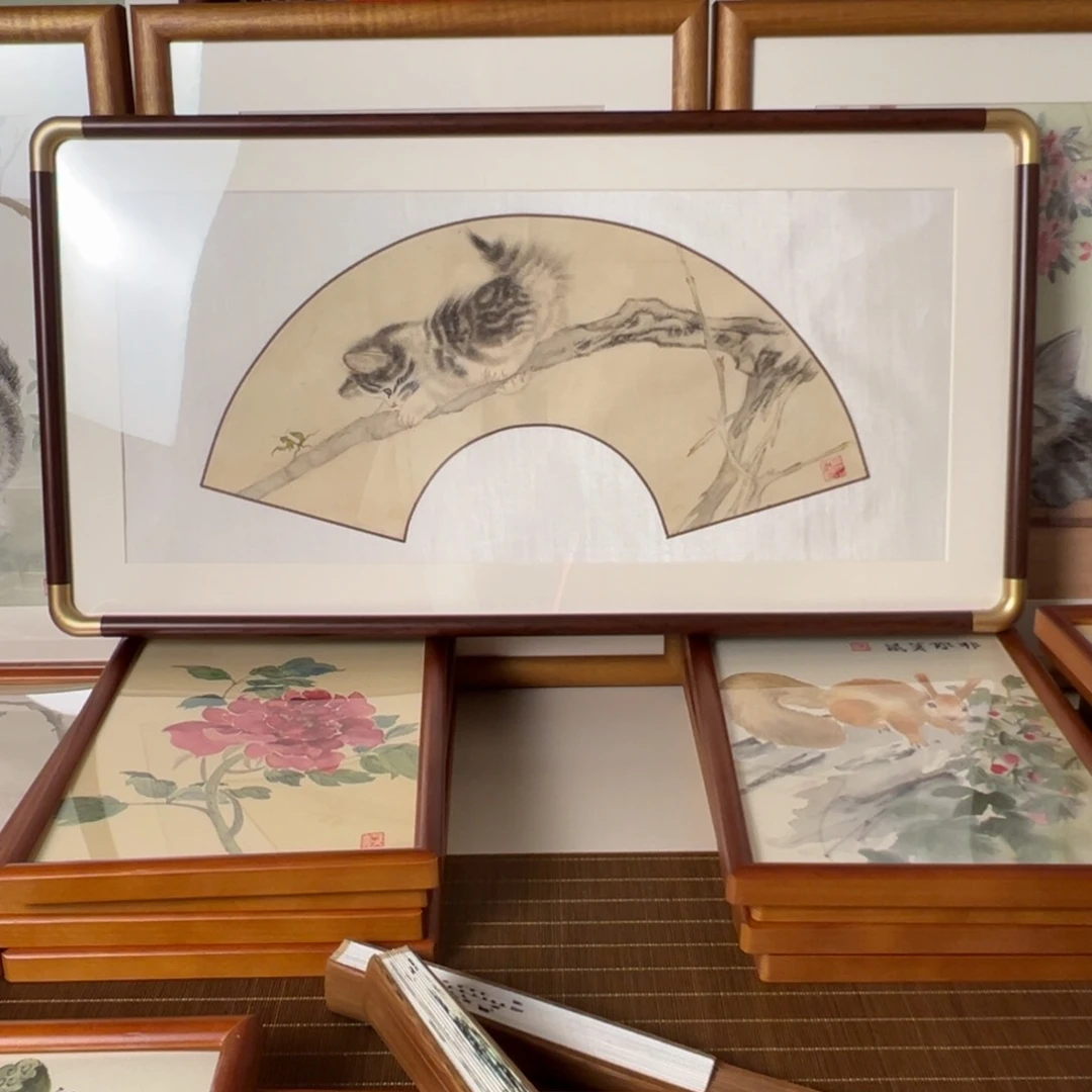 纸本手绘国画作品定制曼**华