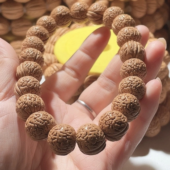 大***简桃核吊坠桃核手串玲珑塔14