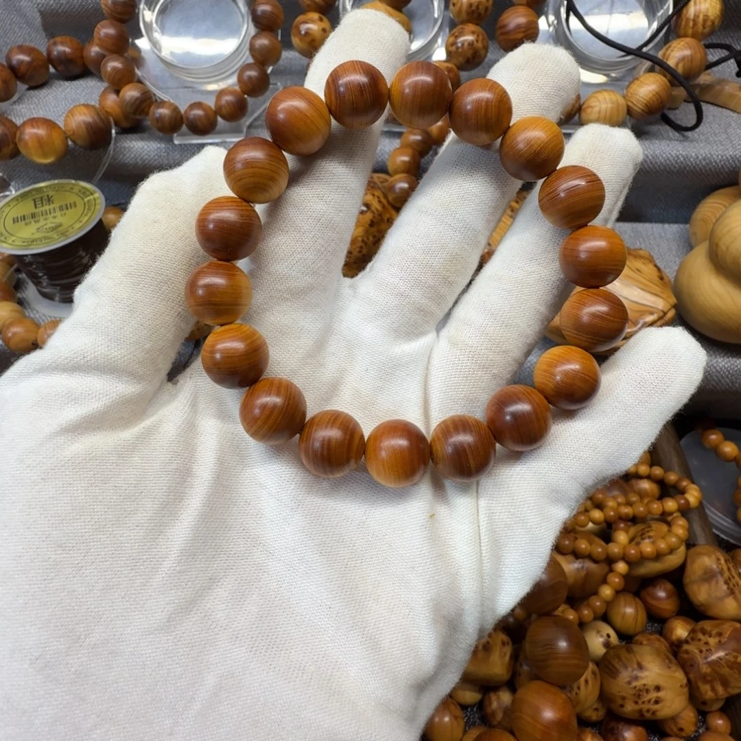 柏木（崖柏）1.2红油蚕丝纹