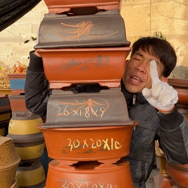 花盆紫砂紫砂特价包邮送