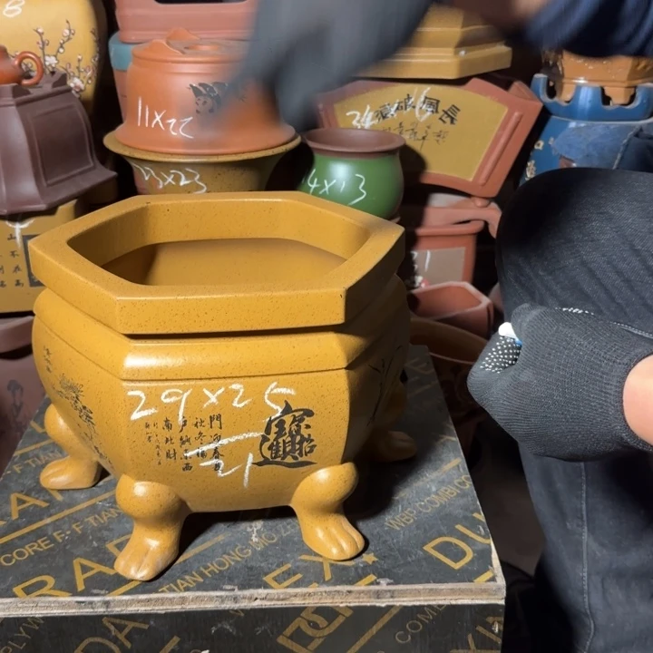 花盆紫砂紫砂花盆